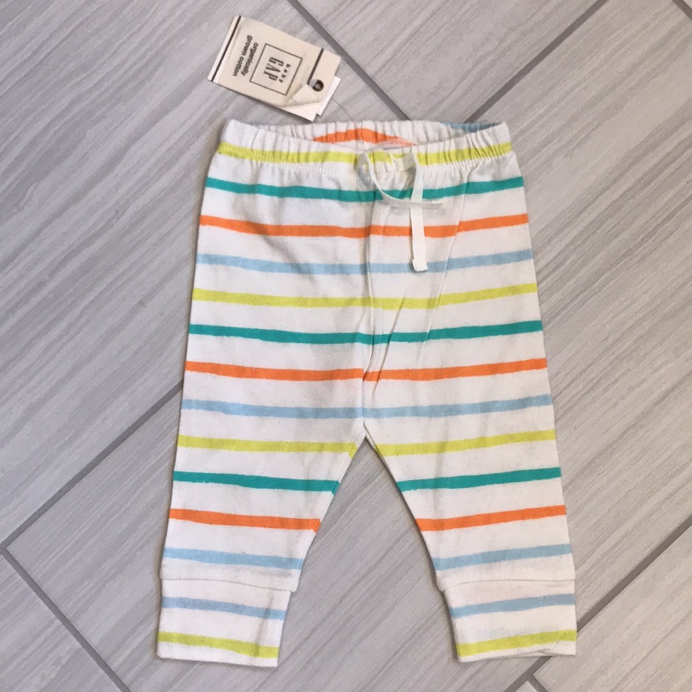 Gap organic cotton pants 3-6 months